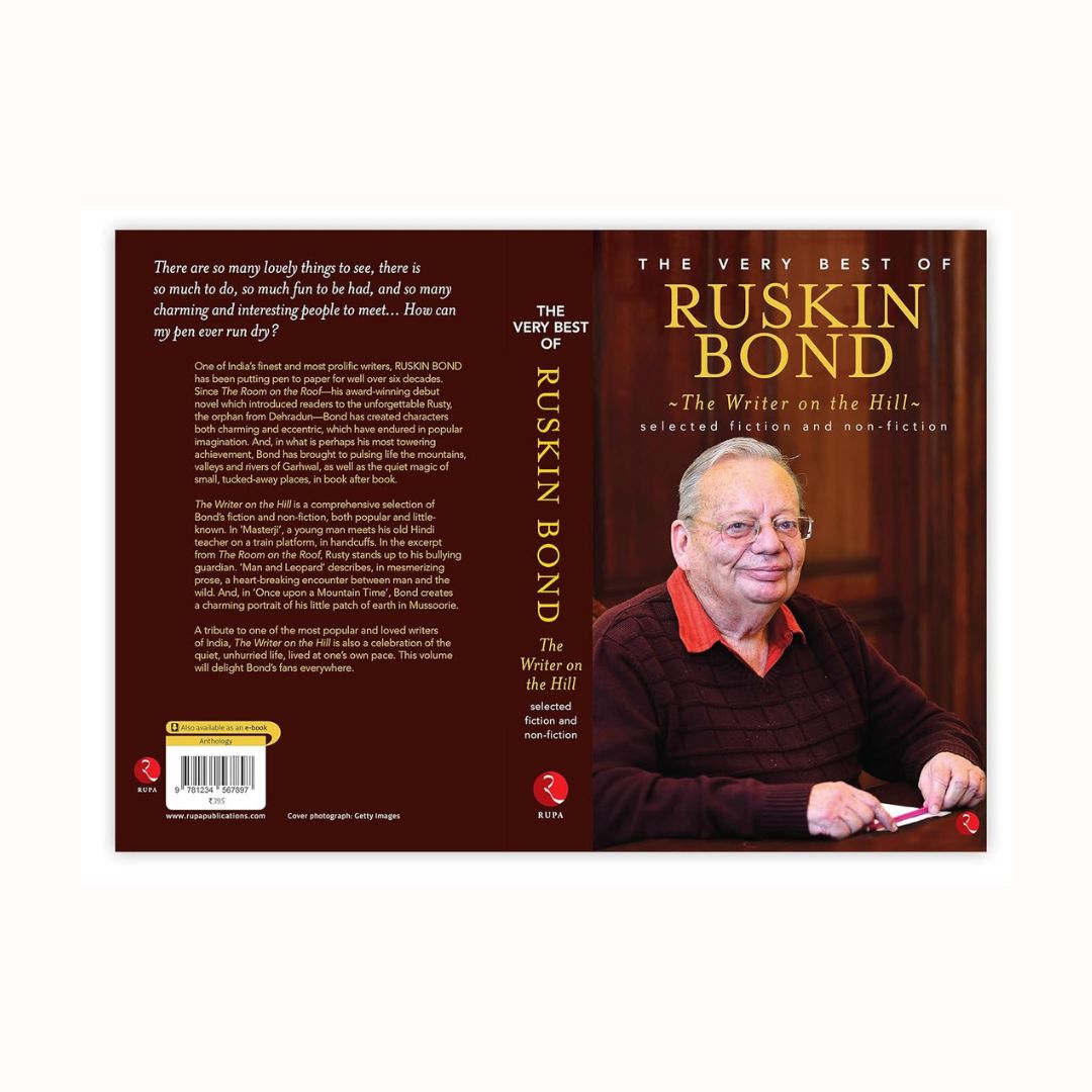WRITER ON THE HILL VERY BEST OF RUSKIN BOND