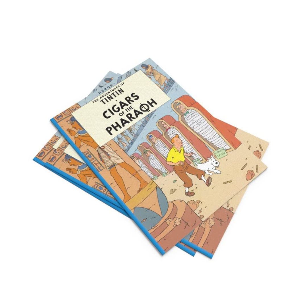 TINTIN AND CIGARS OF THE PHARAOH