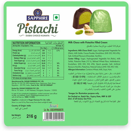 Sapphire Pistachi T16 Square