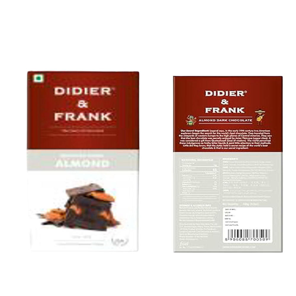 DF Almond Dark Chocolate, 100g