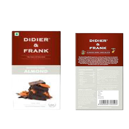 DF Almond Dark Chocolate, 100g