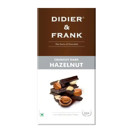 DF Hazelnut Dark Chocolate, 100g